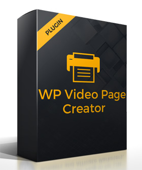 Bonus: WP Video Page Creator