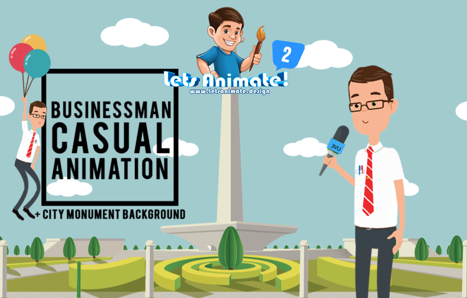 Lets Animate 2 Businessman