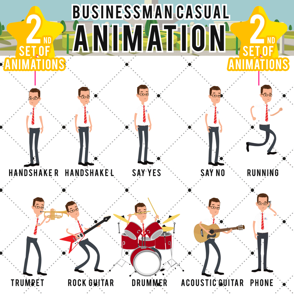 Lets Animate 2 Businessman 2