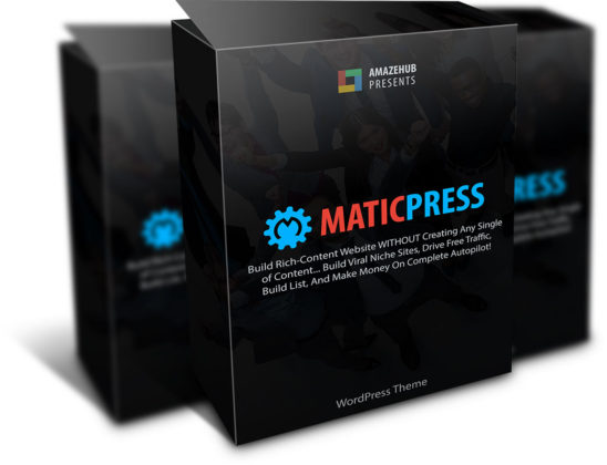 MaticPress Product Box