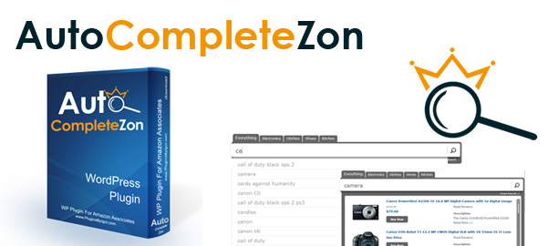 autocompletezon product box