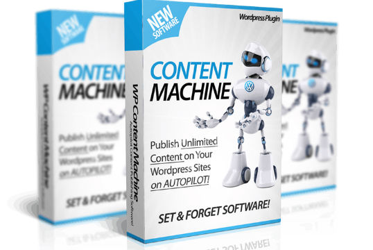 wp content machine product box